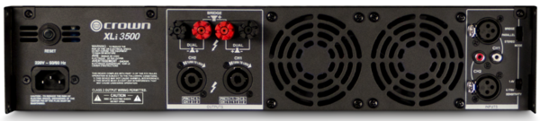 XLI3500 2CH POWER AMPLIFIER 1350W @ 4OHM, 1000W @ 8OHM, 2700W BRIDGED